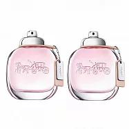 【COACH】紐約時尚經典女士淡香水 4.5ml(國際航空版) 2入組