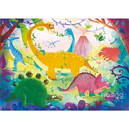 有趣的恐龍 20片&times;2 Clementoni拼圖