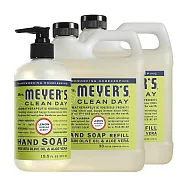 Mrs. Meyer’s 梅耶夫人 檸檬馬鞭草香氛洗手乳x1+補充瓶x2