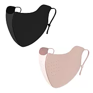 超值2入組!! 德絨親膚保暖口罩 小V臉立體剪裁 GOLOV.EJOY 防風保暖面罩 口罩 騎車 自行車 登山 運動 旅遊 逛街 修飾臉型 秋冬防塵防曬 透氣口罩 星夜黑+櫻花粉