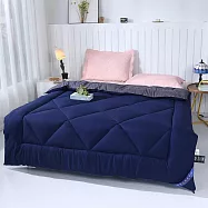 【Galatea 葛拉蒂】180x210cm 石墨烯大豆纖維被 保暖被 冬被 藍色