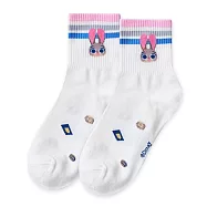 【ONEDER 旺達】迪士尼《動物方城市》Zootopia 系列中筒襪 長襪 台灣製棉襪女襪- 哈茱蒂 ZT-A302