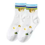 【ONEDER 旺達】迪士尼《動物方城市》Zootopia 系列中筒襪 長襪 台灣製棉襪女襪- 洪金豹 ZT-A303