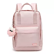 【Heine海恩】WIN-267 多功能防潑水 通勤後背包 旅行背包 15吋筆電後背包 男女適用 櫻花粉