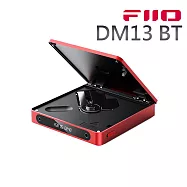 FIIO DM13 BT 隨身Hi-Fi CD 播放器 (藍牙版)-紅色款