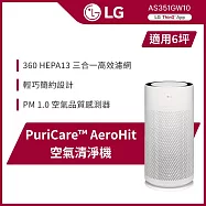 LG PuriCare AeroHit 空氣清淨機 AS351GW10