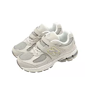 New Balance NB 休閒鞋 2002R 寬楦 中童 小朋友 米白 魔鬼氈 千禧跑鞋 PV2002RT-W 19cm IVORY/BEIGE