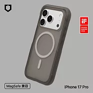 犀牛盾 iPhone 17 Pro(6.3吋) AirX極致氣墊緩衝磁吸手機殼(MagSafe兼容)- 本質黑