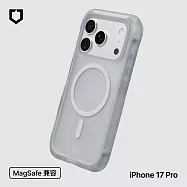 犀牛盾 iPhone 17 Pro(6.3吋) AirX極致氣墊緩衝磁吸手機殼(MagSafe兼容)- 流變灰