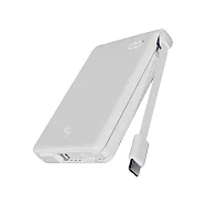 【BESTHOT】Cowhorn C04 22W 可拆線式快充行動電源 白色