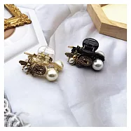 【Hera 赫拉】巴洛克風珍珠蜜蜂小抓夾 兩入組 H114111801 兩入組