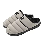 Nike 懶人鞋 Burrow SE 男鞋 女鞋 灰 黑 麵包鞋 拖鞋 保暖 毛絨 HV8561-003 28cm GREY/BLACK