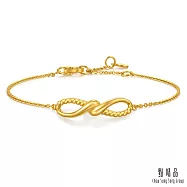 【點睛品】網路獨家款 夢想軌跡 黃金手鍊_計價黃金