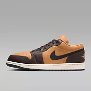 Nike 耐吉 Air Jordan 1 Low SE [HQ3603-201] 男 運動休閒鞋 低筒 AJ1 棕黑 27.5cm 棕/黑
