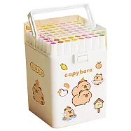 【環安家居】卡皮巴拉丙烯麥克筆 學生麥克筆 (美術專用 彩繪筆 馬克筆 可水洗) 36色