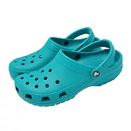 Crocs 洞洞鞋 Classic 男鞋 女鞋 經典克駱格 藍綠 涼鞋 休閒鞋 卡駱馳 100013AY 22cm TURBO TEAL