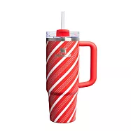 STANLEY 冒險系列 吸管隨手杯2.0 0.88L / 櫻桃拐杖糖