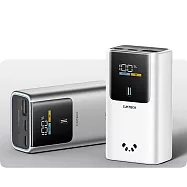 CCC標示 CUKTECH 酷態科 行動電源 PB1055 10號MINI 10000mAh-55W 數據顯示螢幕 PD快充 三口輸出 Type-C雙向快充 白色