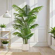 【Floral M】招財旺運鳳凰尾1.6公尺室內大型仿真植栽(贈送花盆)