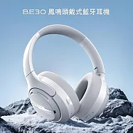 BLACK SHARK 黑鯊 BE30 鳳鳴頭戴式藍牙耳機 降噪電競耳機 藍牙5.4 低延遲 支援APP遊戲耳機 霜銀白