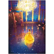 Tenyo拼圖 500透明小片 美女與野獸 貝兒燈光回憶