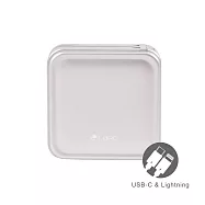 LaPO 日本松下電芯全功能行動電源 WT-08S 琉光金(C+蘋果線)