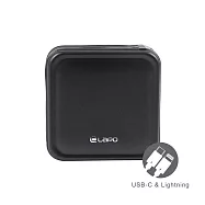 LaPO 日本松下電芯全功能行動電源 WT-08S 城影灰(C+蘋果線)