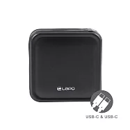 LaPO 日本松下電芯全功能行動電源 WT-08S 城影灰(兩條Type-C)