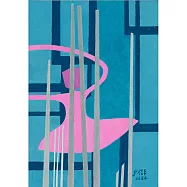 【玲廊滿藝】尹信方-Pink Lady-223x15cm