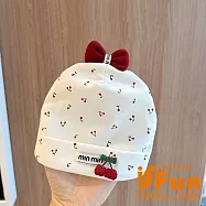 【iSFun】可愛俏麗 0-6個月寶寶薄款保暖純棉胎帽/款式可選 櫻桃
