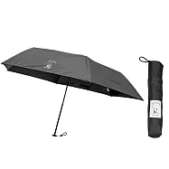 BRONZE史努比SNOOPY超輕量雨傘&Phi;99cm可收折傘PEANUTS抗UV防曬遮陽傘001-764155(重117克;UPF50+)雨傘Umbrella 漆黑色