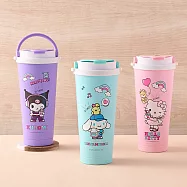 三麗鷗 休閒不鏽鋼吸管杯750ml-三款可選 P720 大耳狗喜拿