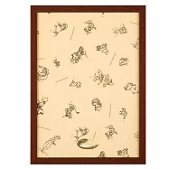 Tenyo拼圖 世界最小片拼圖框 1000片 迪士尼原木色 42*29.7cm