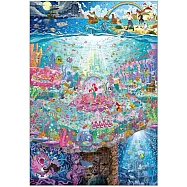 Tenyo拼圖 1000片 小美人魚 海底世界