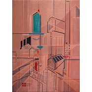 【玲廊滿藝】尹信方-城市?仕女-445x33cm