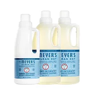 Mrs. Meyer&rsquo;s梅耶夫人 雨露香氛濃縮洗衣精x2+柔軟精x1