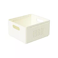 BESTHOT 居家伸縮收納盒(大) 奶油白大號