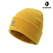 BLACKYAK BASIC編織保暖帽 F 黃色
