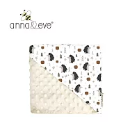 Anna&Eve 美國 嬰幼兒 安撫舒眠毯/蓋毯 78x98cm - 萊賽爾款-刺蝟探險