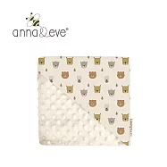 Anna&Eve 美國 嬰幼兒 安撫舒眠毯/蓋毯 78x98cm - 萊賽爾款-寶貝熊