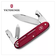 VICTORINOX 瑞士維氏瑞士刀 Synergy Alox 含便攜夾開箱器 9用 93mm 0.8216.20/0.8216.22/0.8216.26 紅