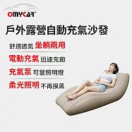 【OMyCar】戶外露營自動充氣沙發(電動充氣沙發/露營沙發/車宿充氣床/快速抽充/居家戶外兩用沙發)