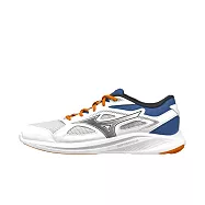 Mizuno 美津濃 Maximizer 27 [K1GA250014] 男女 慢跑鞋 寬楦 跑鞋 路跑 白 藍橘 27.5cm 白/藍