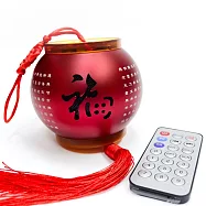 【新韻傳音】福慧燈籠50合一念佛機(播音機 燈籠造型 音樂播放機 唱經機 唸佛機 Type-C充電遙控款/B050)