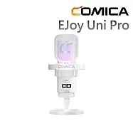 COMICA Ejoy Uni Pro(D) USB電容式無線麥克風(桌上型)-白款