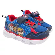 汪汪隊男童電燈運動鞋 (W027-2) 童鞋 輕量運動鞋 汪汪隊童鞋 布鞋 閃燈鞋 中童鞋 運動鞋 阿奇童鞋 嬰幼童鞋 電燈鞋 男童鞋 汪汪隊立大功 燈鞋 休閒鞋 16.5cm 藍色