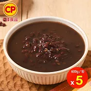 【卜蜂】無添加 萬丹紅豆紫米湯 超值5包組(600g/包)_四季湯品.年菜必備