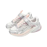 Skechers 休閒鞋 S2K 中童 大童 小朋友 白 灰 魔鬼氈 復古 運動鞋 303696LOFWT 23.5cm OFF WHITE