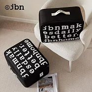 【jbn】時尚字母印花寢具衣物萬用收納袋/棉被防塵袋