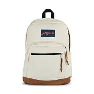 Jansport Right Pack [JS0A4QVA7S1] 後背包 經典 抗撕裂材質 筆電專用夾層 椰奶白